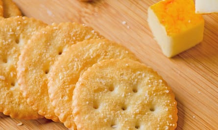 Házi készítésű ritz ckrackers