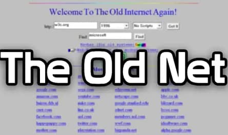 Hogy lehet a régi weblapokat megnézni a régi internet