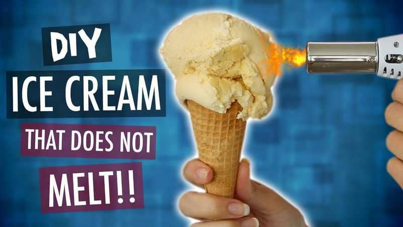 Mért nem olvad a fagylalt
